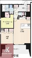 Noire北堀江の間取り