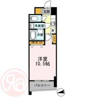 大阪府大阪市西区土佐堀1丁目(マンション)の賃貸物件1706の間取り