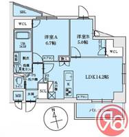 物件の間取り画像