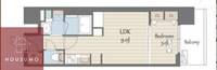 S-RESIDENCE天満橋ar501の間取り