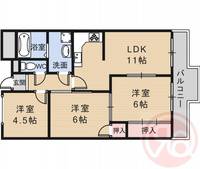 メゾンセレナの間取り