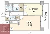 物件の間取り画像