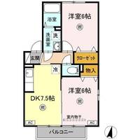 ベルタ松縄203の間取り