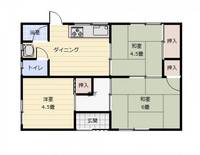 物件の間取り画像