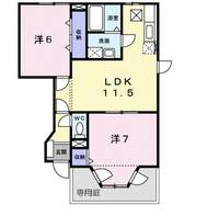 マスカット若宮の間取り