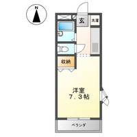 エスポワール倉敷の間取り