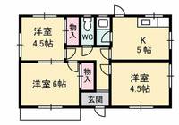 岡山県玉野市用吉(一戸建)の賃貸物件A0001の間取り
