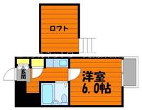 岡山県倉敷市水島南幸町(アパート)の賃貸物件105の間取り
