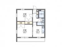 岡山県倉敷市高須賀(アパート)の賃貸物件205の間取り