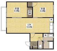 グレイス加茂B201の間取り