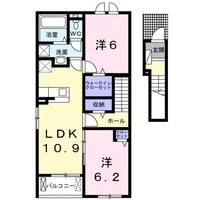 ライフランド Dの間取り