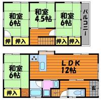 物件の間取り画像