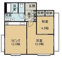 ハイツルミネ301の間取り