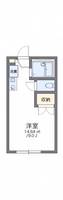 レオパレスリヴェール杉原の間取り
