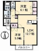 物件の間取り画像
