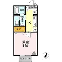 岡山県倉敷市児島下の町9丁目(アパート)の賃貸物件202の間取り