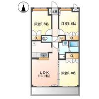 ディアベルジュの間取り