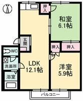 物件の間取り画像