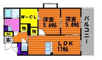 物件の間取り画像