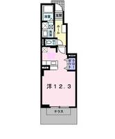 メリオル カザ Aの間取り