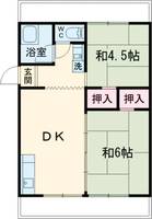 中山ハイツの間取り