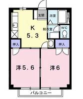 物件の間取り画像