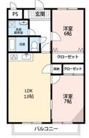 物件の間取り画像