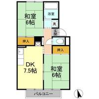 シートピア屋島B棟の間取り