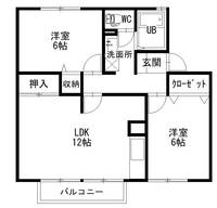 物件の間取り画像