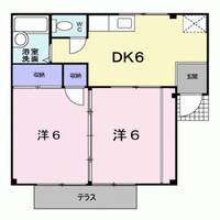 シティハイツ幸Aの間取り