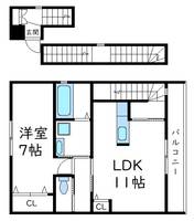 物件の間取り画像