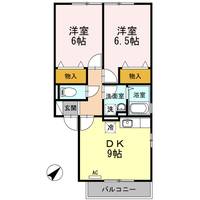 シャトレー21 Bの間取り