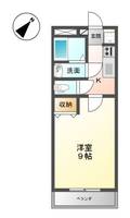 エポックハシマⅠの間取り