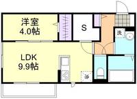フォルティス倉敷B棟の間取り
