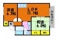 物件の間取り画像