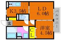 物件の間取り画像