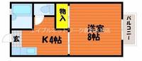 メゾンソレイユの間取り