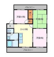 物件の間取り画像