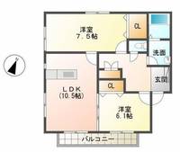 物件の間取り画像