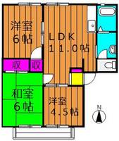 物件の間取り画像