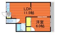 ヴィラ サツキの間取り