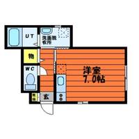 岡山県倉敷市連島町西之浦(アパート)の賃貸物件101の間取り