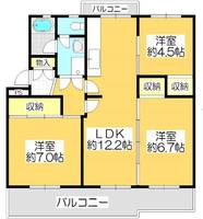 物件の間取り画像