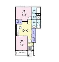 物件の間取り画像