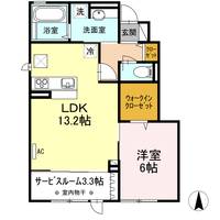Kadoyakan C棟102の間取り