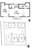 物件の間取り画像