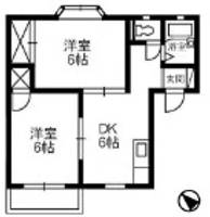 岡山県倉敷市児島田の口3丁目(アパート)の賃貸物件の間取り