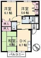 パティオ 5の間取り