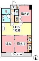 物件の間取り画像