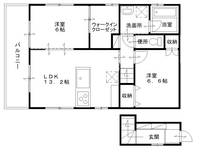エクセレンス早島 Dの間取り
